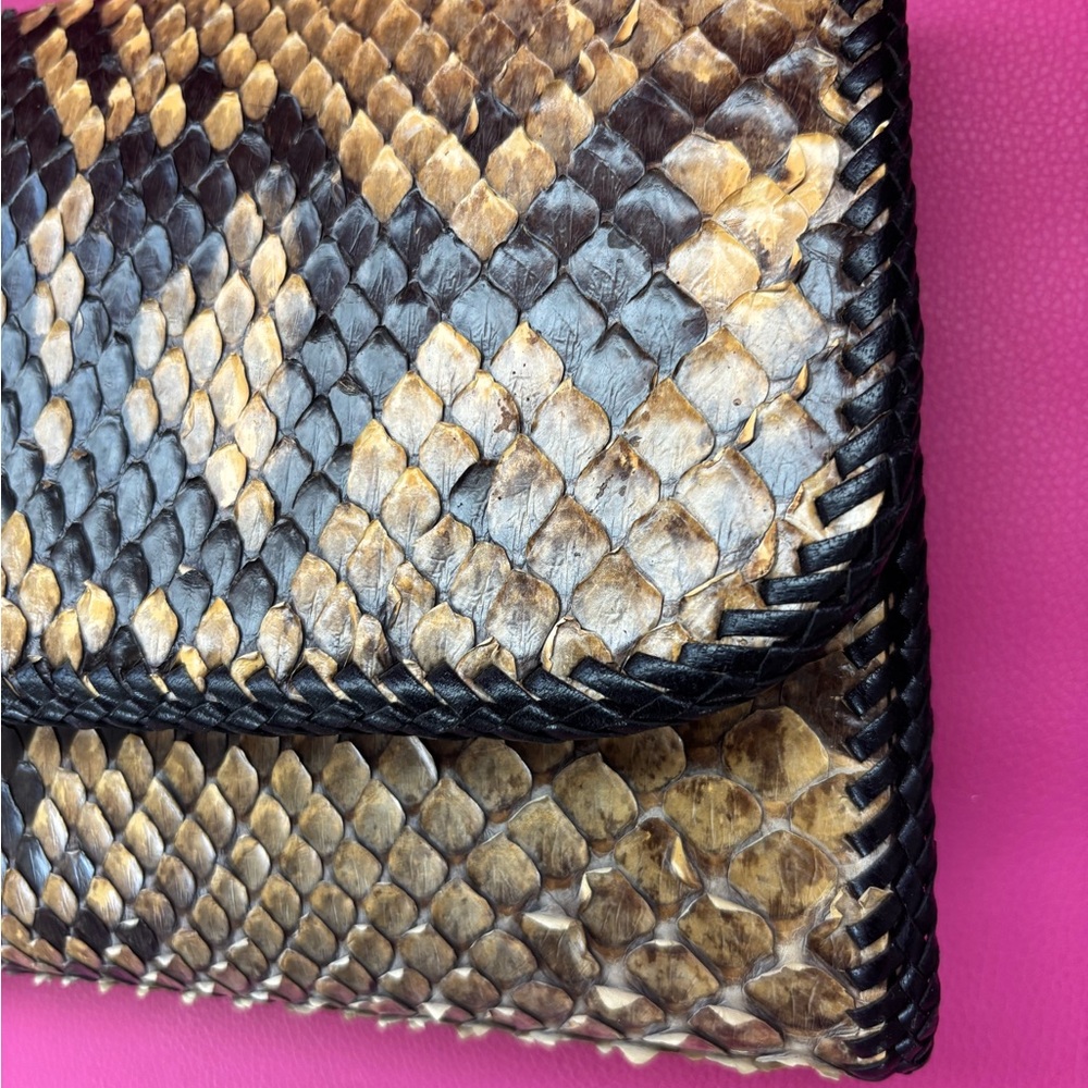 Genuine Python Snake Skin Purse - image 2